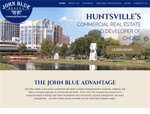 Tablet Screenshot of johnbluerealty.com